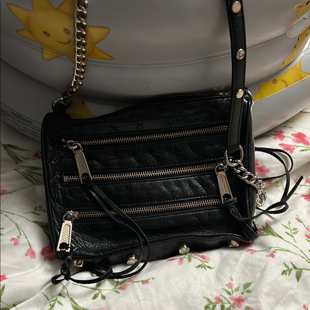 Black Leather Women's Bag